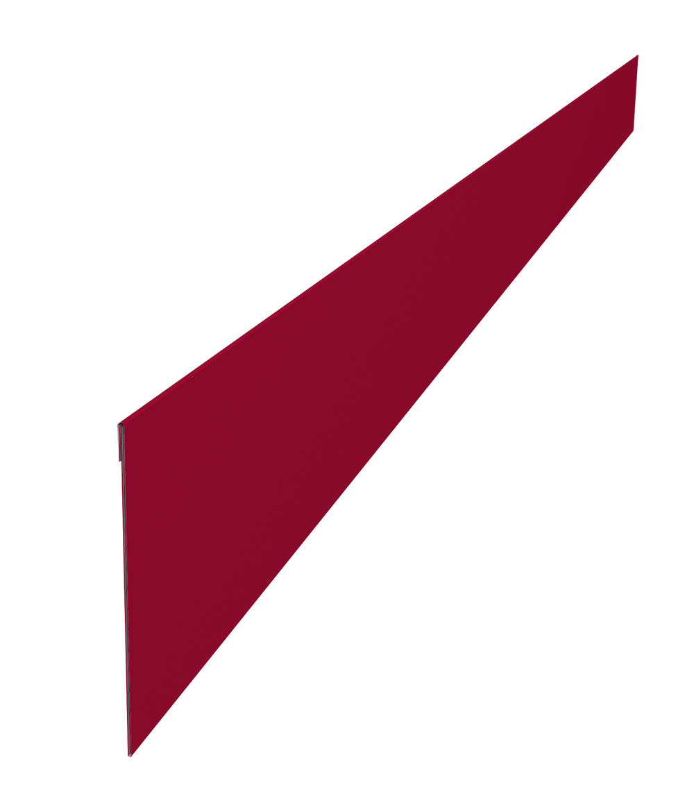 Ламель забора жалюзи Palermo 0,45 PE с пленкой RAL 3003 рубиново-красный