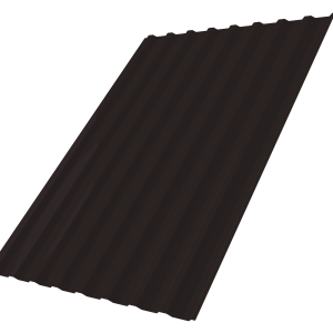 Профнастил С20B 0,5 Drap RAL 9005 черный