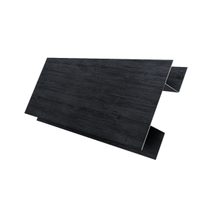 Планка H-образная Экобрус 0,45 Print Premium с пленкой Grey Wood TwinColor (2м)