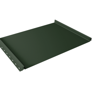 Кликфальц Pro Grand Line 0,5 Satin Matt TX с пленкой на замках RAL 6020 хромовая зелень