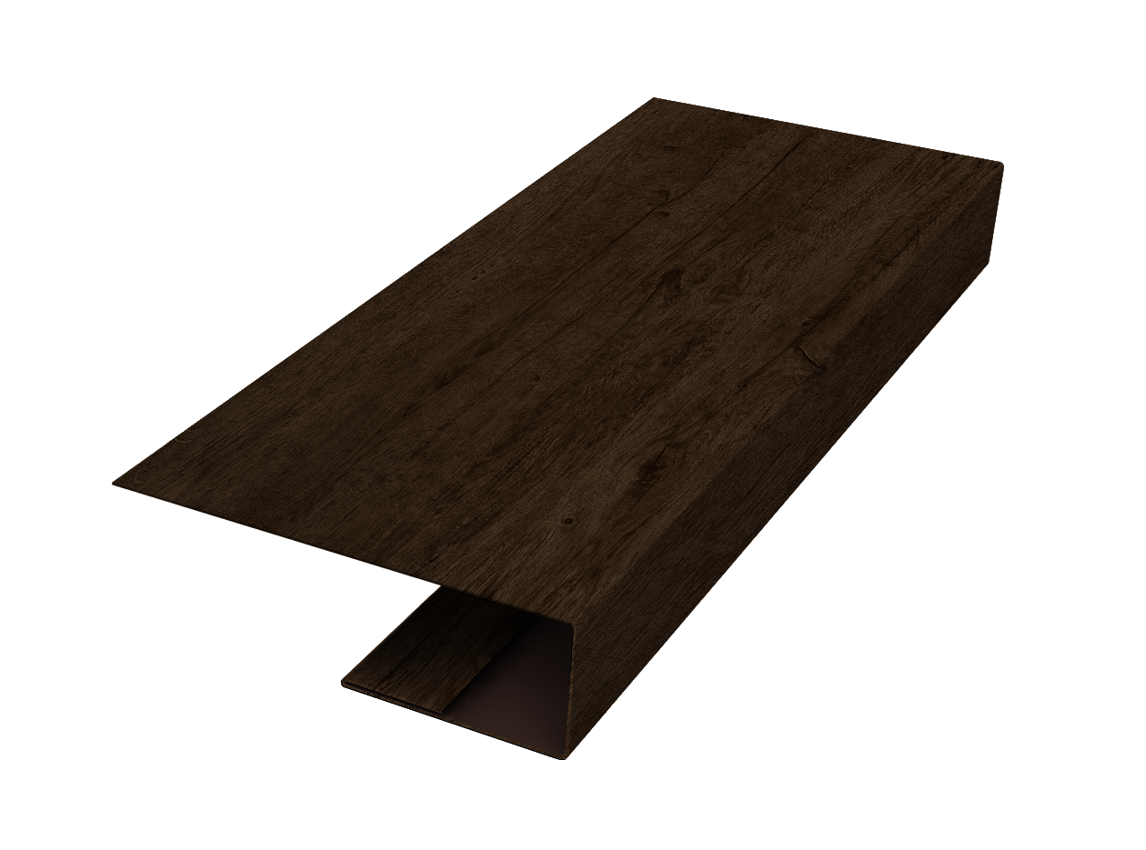J-Профиль 12мм 0,45 Print Elite Antique Wood TwinColor (3м)