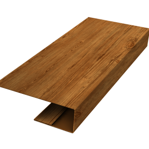 J-Профиль 12мм 0,45 Print Elite Golden Wood TwinColor (2м)