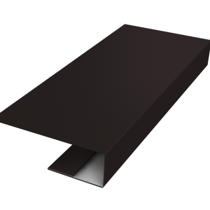 J-Профиль 12мм 0,5 PurLite Matt RAL 9005 черный (2м)