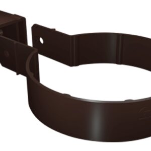 Хомут трубы Kliker ПВХ Grand Line Premium коричневый (инд.упак.) (RR32)