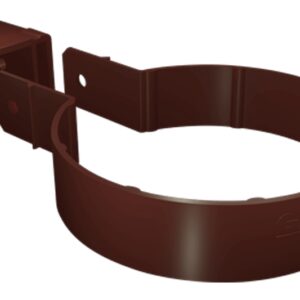 Хомут трубы Kliker ПВХ Grand Line Premium шоколадный (инд.упак.) (RAL 8017)
