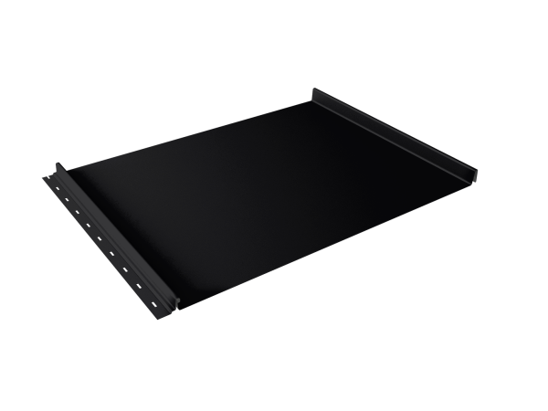 Кликфальц Grand Line 0,5 PurPro Matt 275 с пленкой на замках RAL 9005 черный