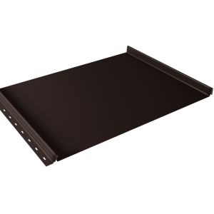 Кликфальц Grand Line 0,5 Satin Matt TX с пленкой на замках RAL 8017 шоколад