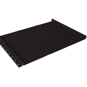 Кликфальц Line Grand Line 0,45 Drap ST с пленкой на замках RAL 9005 черный