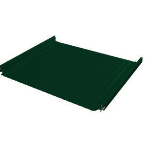 Кликфальц Pro Gofr Grand Line 0,5 Satin Matt с пленкой на замках RAL 6005 зеленый мох