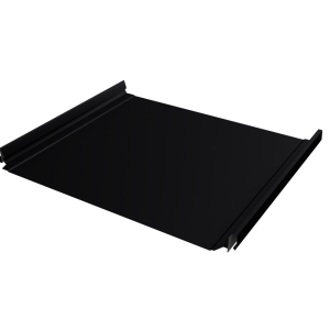 Кликфальц Pro Grand Line 0,45 Drap ST с пленкой на замках RAL 9005 черный
