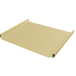 Кликфальц Pro Grand Line 0,5 Satin с пленкой на замках RAL 1015 светлая слоновая кость