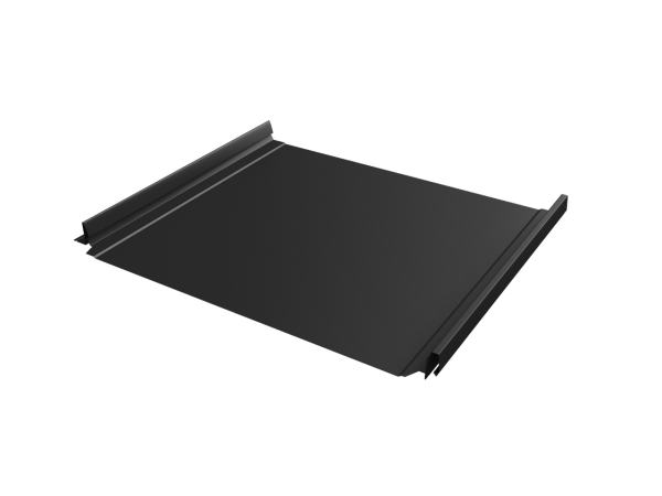 Кликфальц Pro Grand Line 0,5 Velur X с пленкой на замках RAL 9005 черный