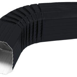 Колено прямоугольное Vortex Matt RAL 7024