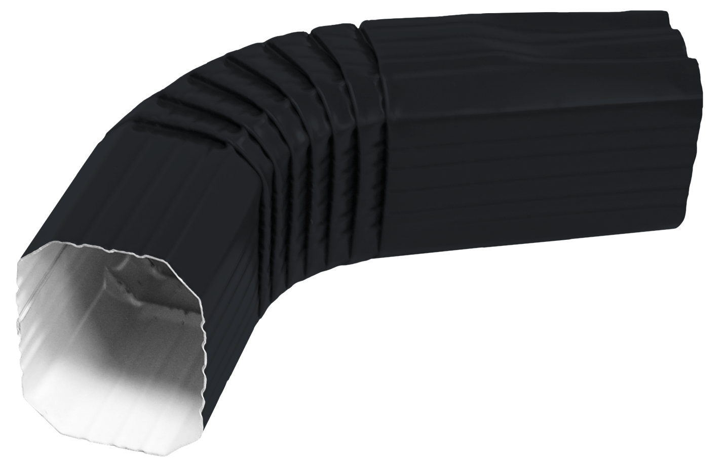 Колено прямоугольное Vortex RAL 7024