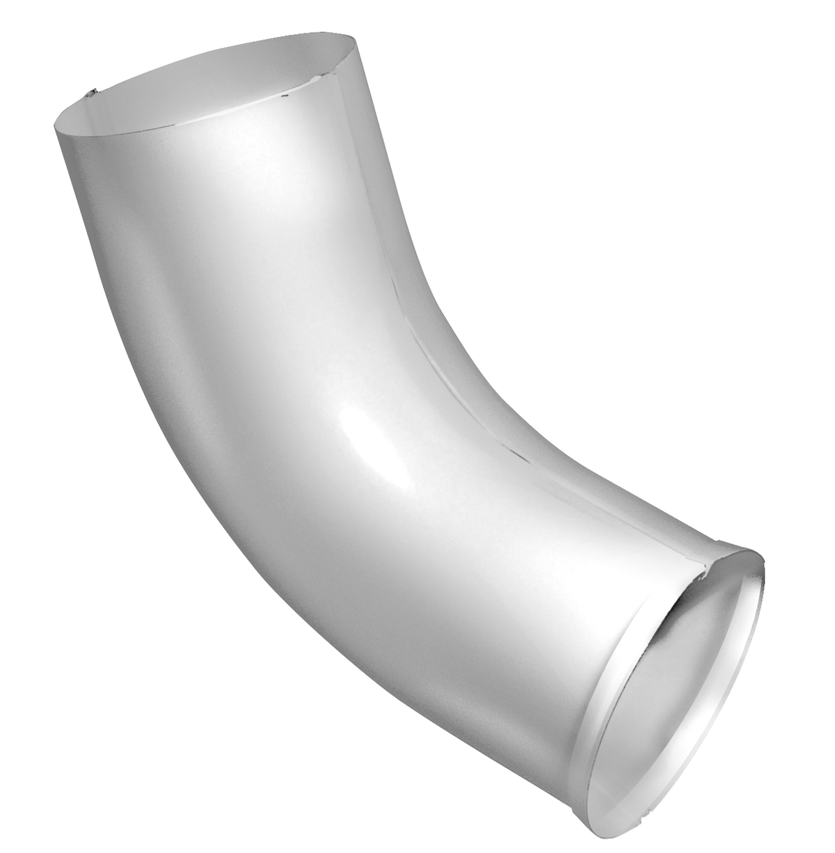 Колено стока GL PU 100 мм RAL 9003 сигнальный белый