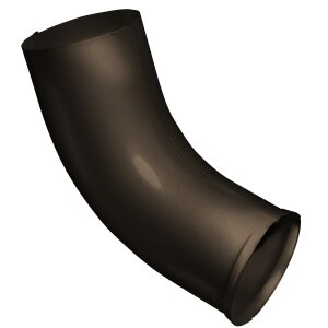 Колено стока GL PU 100 мм RR 32 темно-коричневый