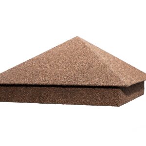 Колпак на столб 390х390мм 0,45 Базальт Какао