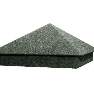 Колпак на столб 390х390мм 0,45 Базальт Мятный мокко