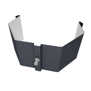 Крепление трубы для гофры на кирпич Vortex Lite Matt RAL 7024 мокрый асфальт