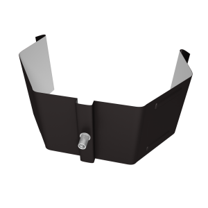 Крепление трубы для гофры на кирпич Vortex Lite Matt RR 32 темно-коричневый