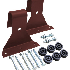 Кронштейн кровельный для лестницы Grand Line RAL 3009 (комплект)