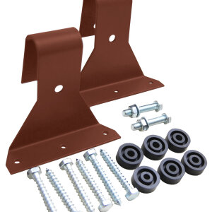 Кронштейн кровельный для лестницы Grand Line RAL 8004 (комплект)