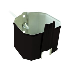 Кронштейн трубы на кирпич прямоугольный Vortex Matt RAL 9005
