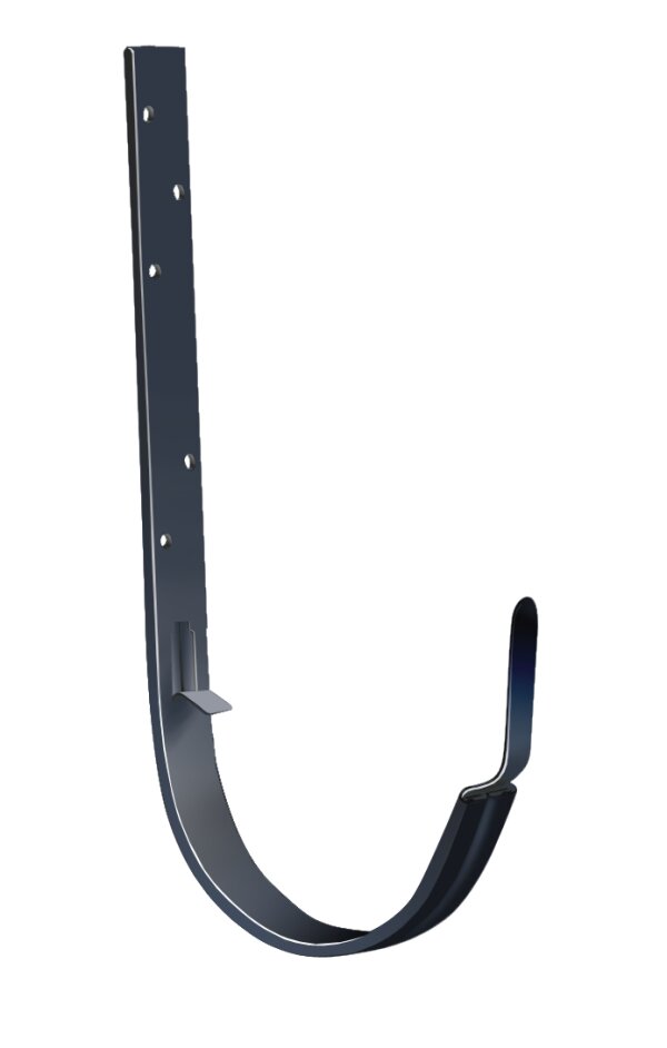 Крюк длинный GL PE 125 мм RAL 7024 мокрый асфальт