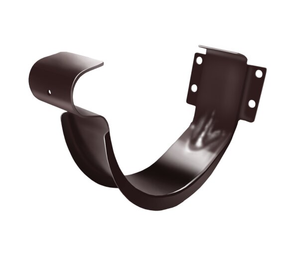 Крюк короткий GL PU 125 мм RAL 8017 шоколад