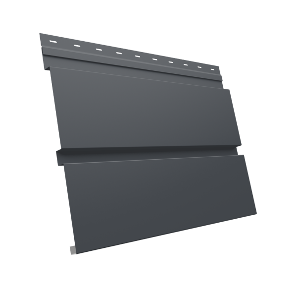 Квадро брус 0,5 Satin Matt TX с пленкой RAL 7024 мокрый асфальт