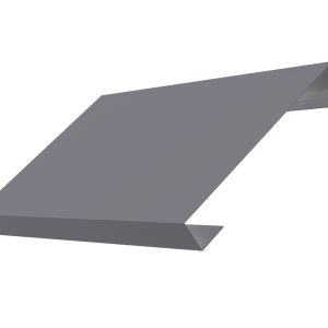 Ламель лицевая 150 забора жалюзи Texas 0,45 PE с пленкой RAL 7004 сигнальный серый