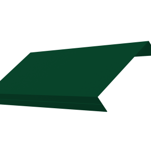 Ламель обратная 125 забора жалюзи Texas 0,45 PE-Double с пленкой RAL 6005 зеленый мох