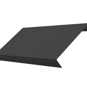 Ламель обратная 150 забора жалюзи Texas 0,45 PE-Double с пленкой RAL 7016 антрацитово-серый