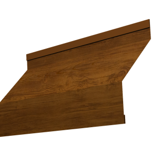 Ламель забора жалюзи Milan new 0,45 Print Elite с пленкой Golden Wood TwinColor