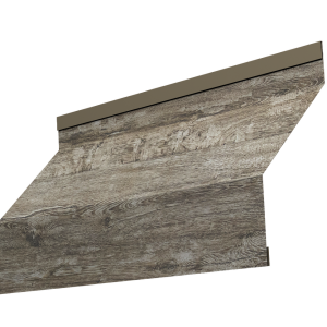 Ламель забора жалюзи Milan new 0,45 Print Elite с пленкой Nordic Wood TwinColor