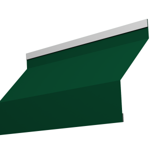 Ламель забора жалюзи Milan new 0,5 Satin с пленкой RAL 6005 зеленый мох