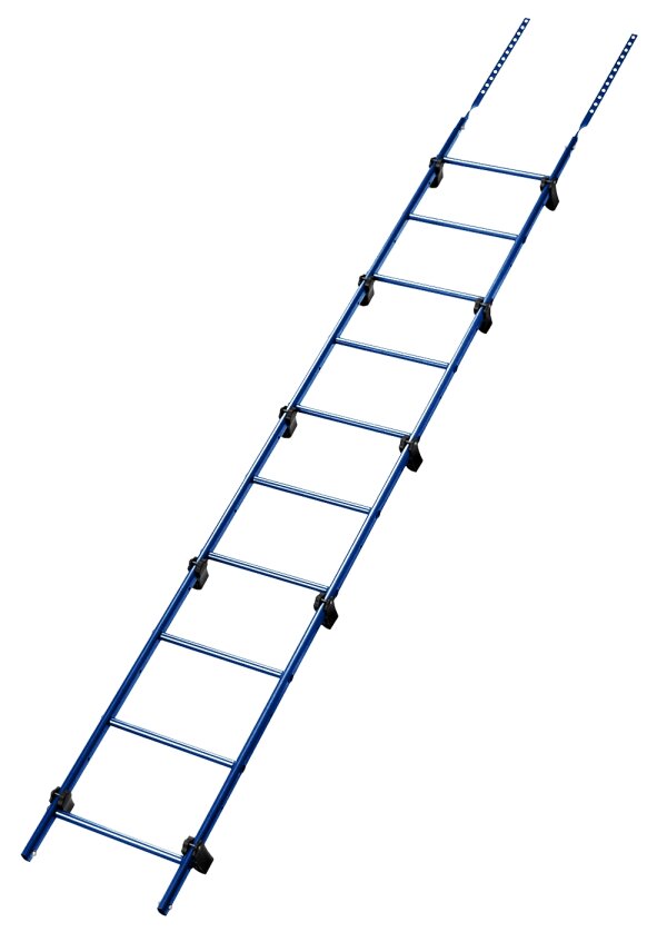 Лестница кровельная Grand Line RAL 5002 2,76м