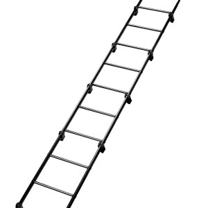 Лестница кровельная Grand Line RAL 9005 2,76м