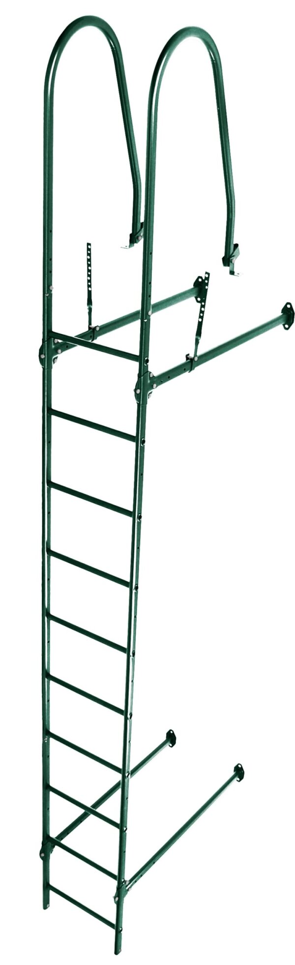 Лестница стеновая Grand Line RAL 6005 2,76м