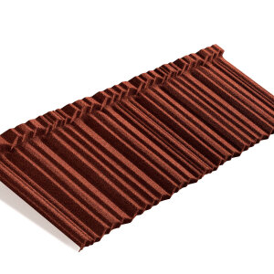Лист композитной черепицы Metrotile MetroShake 2 красный