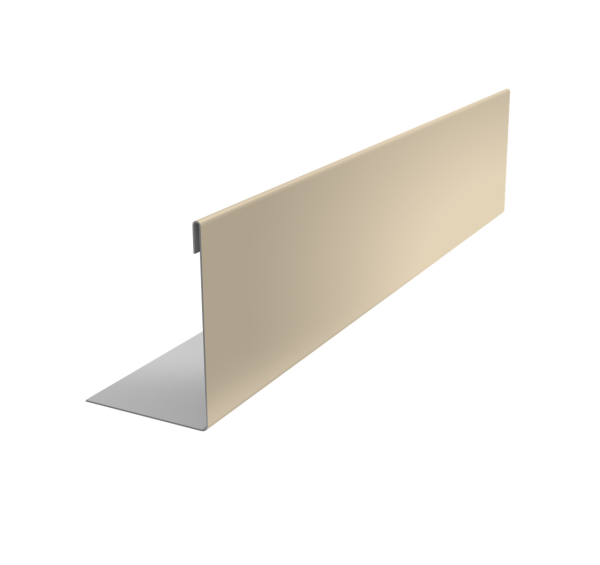 Нащельник 125 Texas 25х35 0,5 Satin RAL 1015 светлая слоновая кость (L1,5)