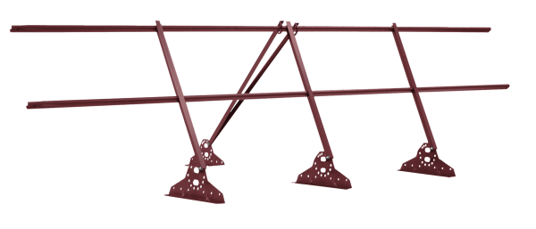 Ограждение кровельное Grand Line 0,9х3 RAL 3005