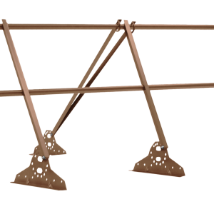 Ограждение кровельное на фальц Grand Line 0,9х3 RAL 8004