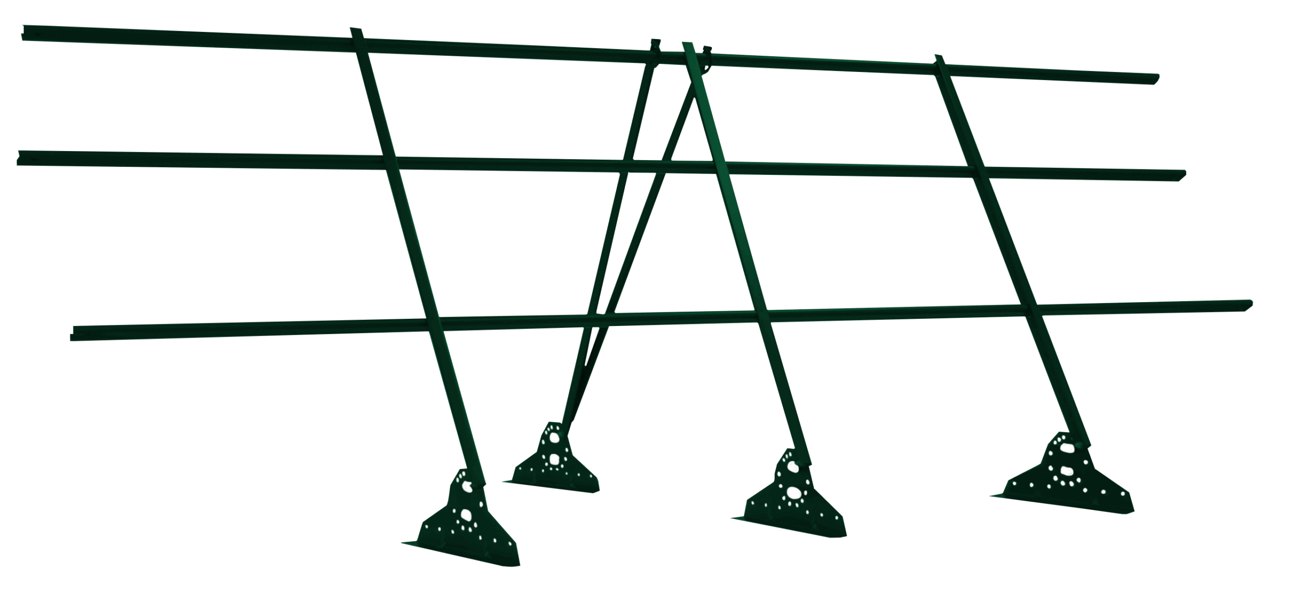 Ограждение кровельное на фальц Grand Line 1,2х3 RAL 6005
