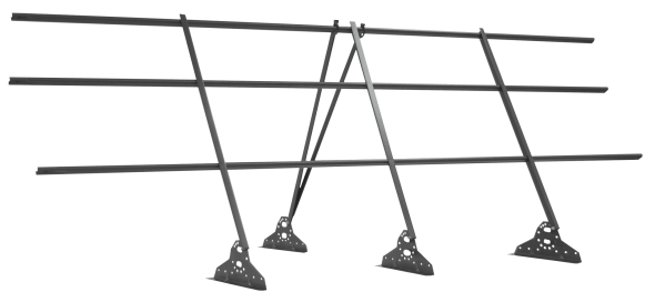 Ограждение кровельное на фальц Grand Line 1,2х3 RAL 9006