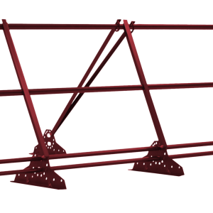 Ограждение кровельное со снегозадержателем GL 0,9х3 RAL 3018