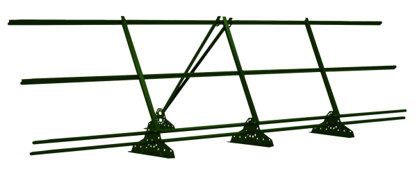 Ограждение кровельное со снегозадержателем Grand Line 0,9х3м RAL 6002