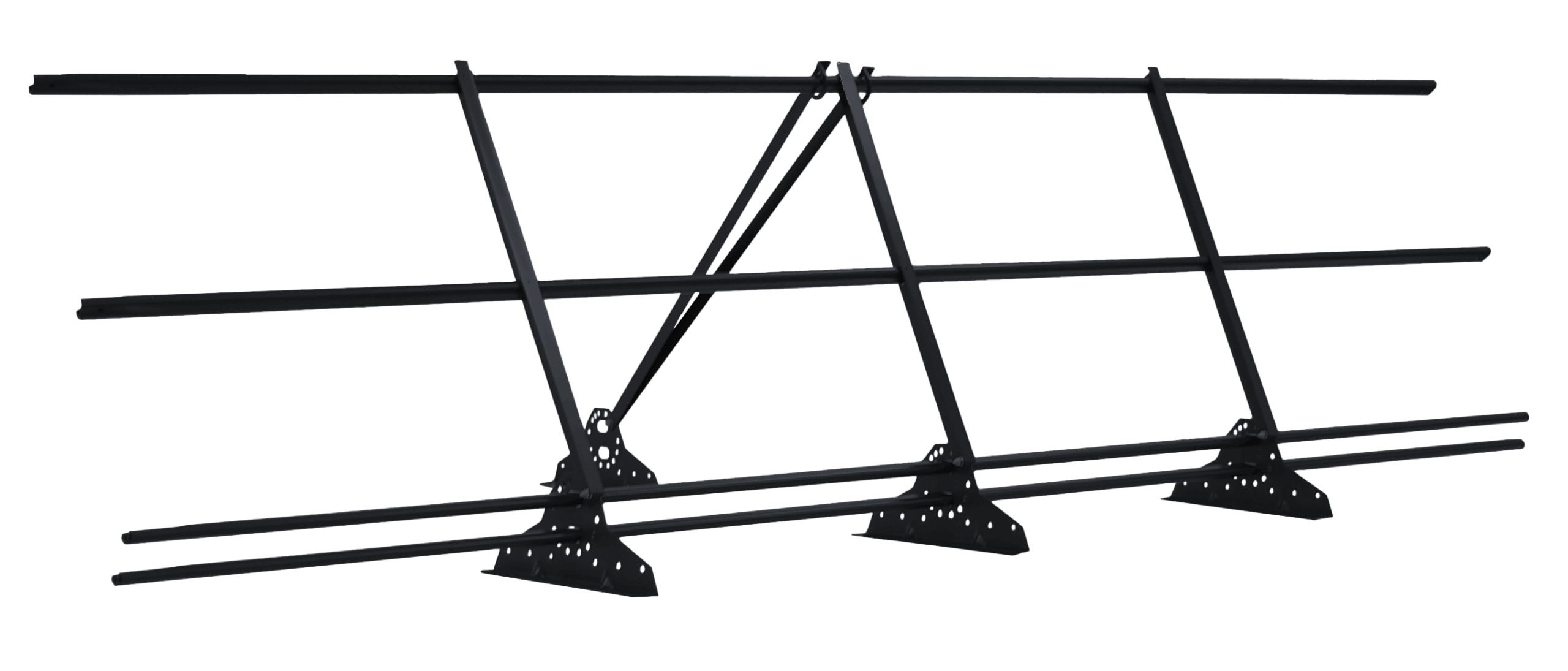 Ограждение кровельное со снегозадержателем на фальц Grand Line 0,9х3м RAL 7024