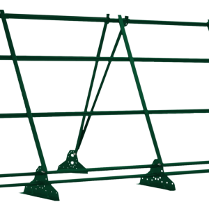 Ограждение кровельное со снегозадержателем на фальц Grand Line 1,2х3м RAL 6005