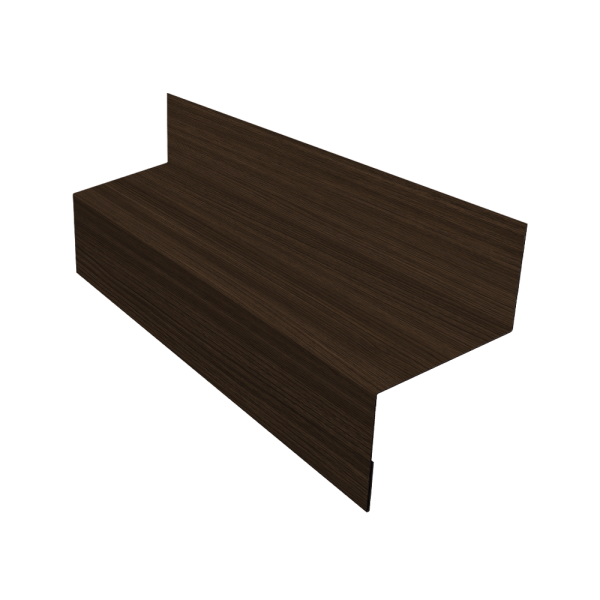 Отлив межэтажный 45 0,45 Print Elite Coffee Wood TwinColor (2м)